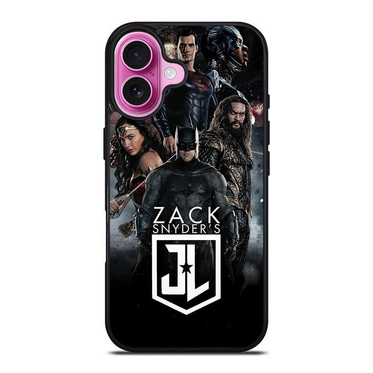 ZACK SNYDERS JUSTICE LEAGUE SUPERHERO iPhone 16 Plus Case Cover