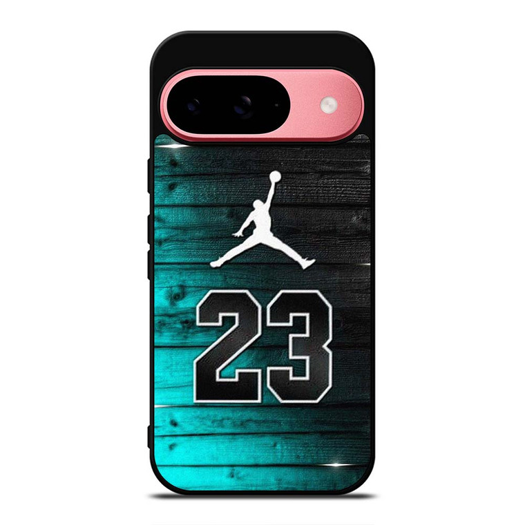 AIR JORDAN WOOD BLUE LOGO Google Pixel 9 Case Cover
