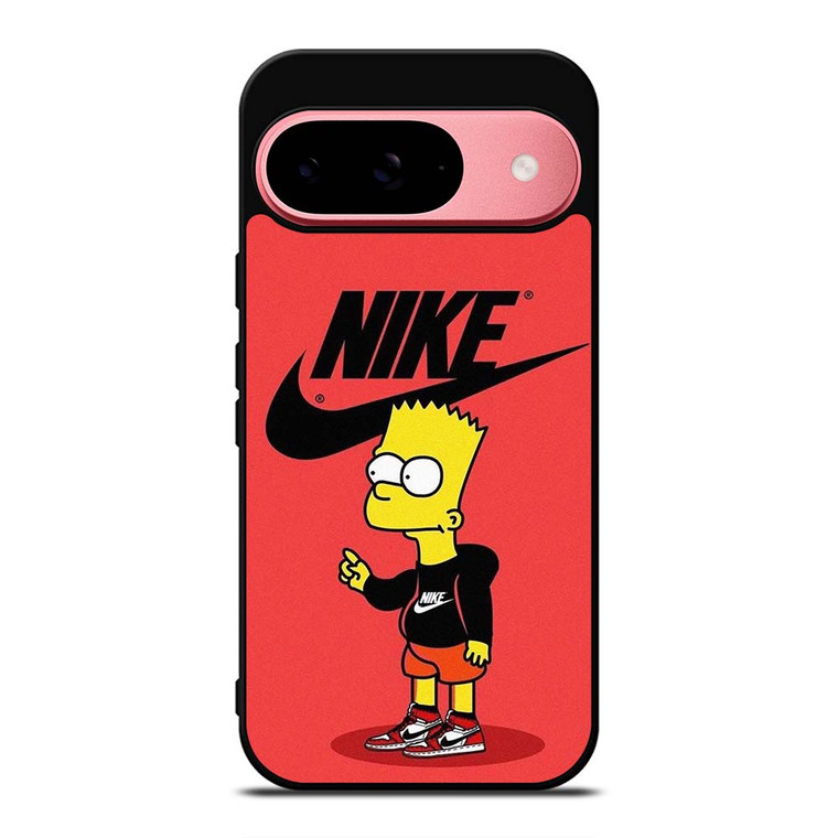 BART SIMPSONS NIKE RED Google Pixel 9 Case Cover