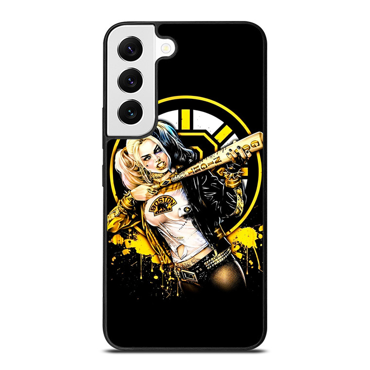 BOSTON BRUINS HARLEY QUINN  Samsung Galaxy S22 Case Cover