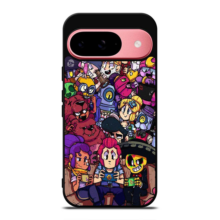 BRAWL STARS GAMES CHARACTERS Google Pixel 9 Case Cover