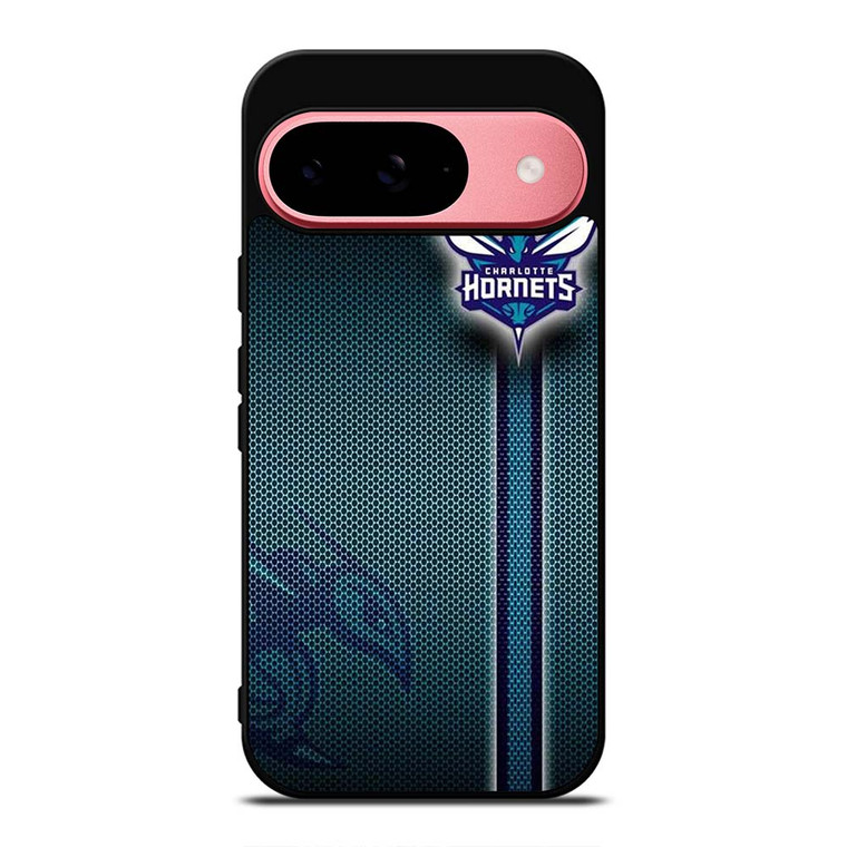 CHARLOTTE HORNETS METAL LOGO Google Pixel 9 Case Cover