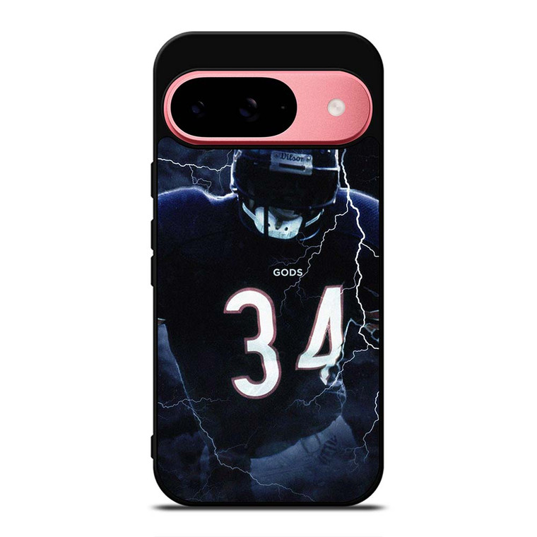 CHICAGO BEARS FOOTBALL WALTER PAYTON Google Pixel 9 Case Cover