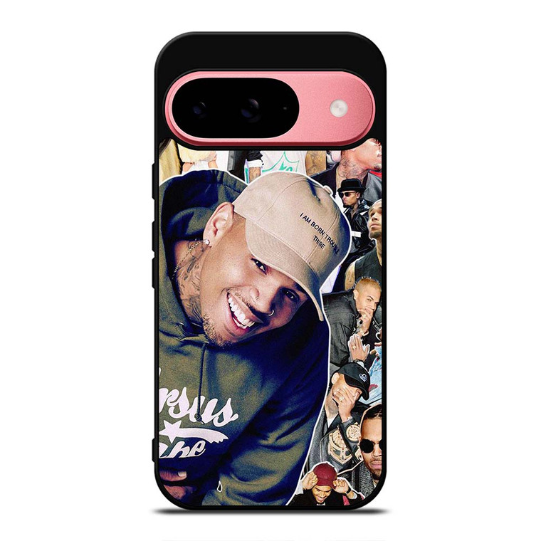 CHRIS BROWN SINGER COLLAGE 2 Google Pixel 9 Case Cover