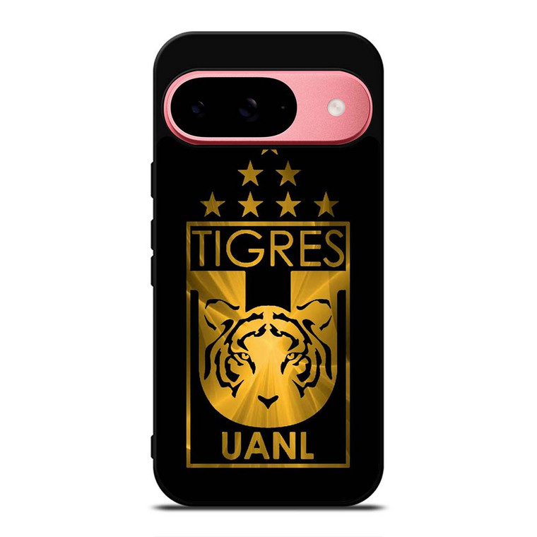 CLUB FOOTBALL TIGRES UANL GOLD Google Pixel 9 Case Cover