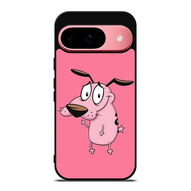 COURAGE THE COWARDLY DOG CARTOON PINK Google Pixel 9 Case Cover