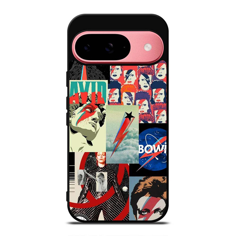 DAVID BOWIE ART COLLAGE Google Pixel 9 Case Cover