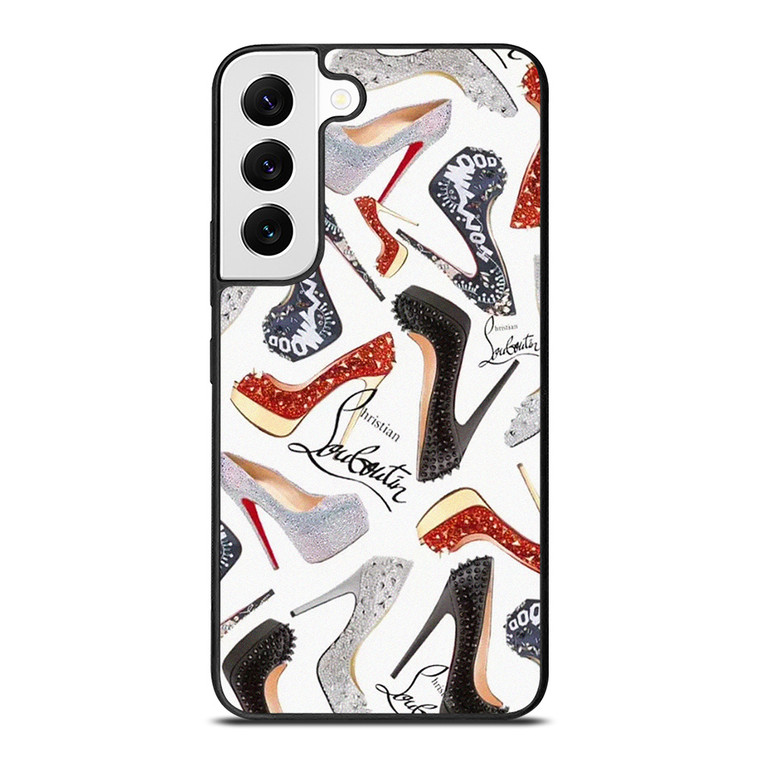 CHRISTIAN LOUBOUTIN SHOES PATTERN  Samsung Galaxy S22 Case Cover