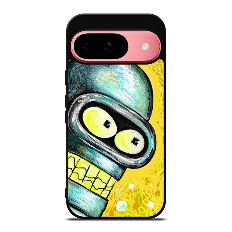 FUTURAMA BENDER CARTOON PAINTED Google Pixel 9 Case Cover