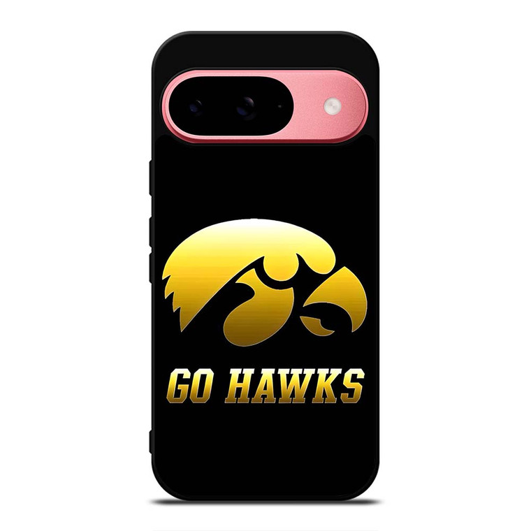 GO IOWA HAWKS FOOTBALL Google Pixel 9 Case Cover