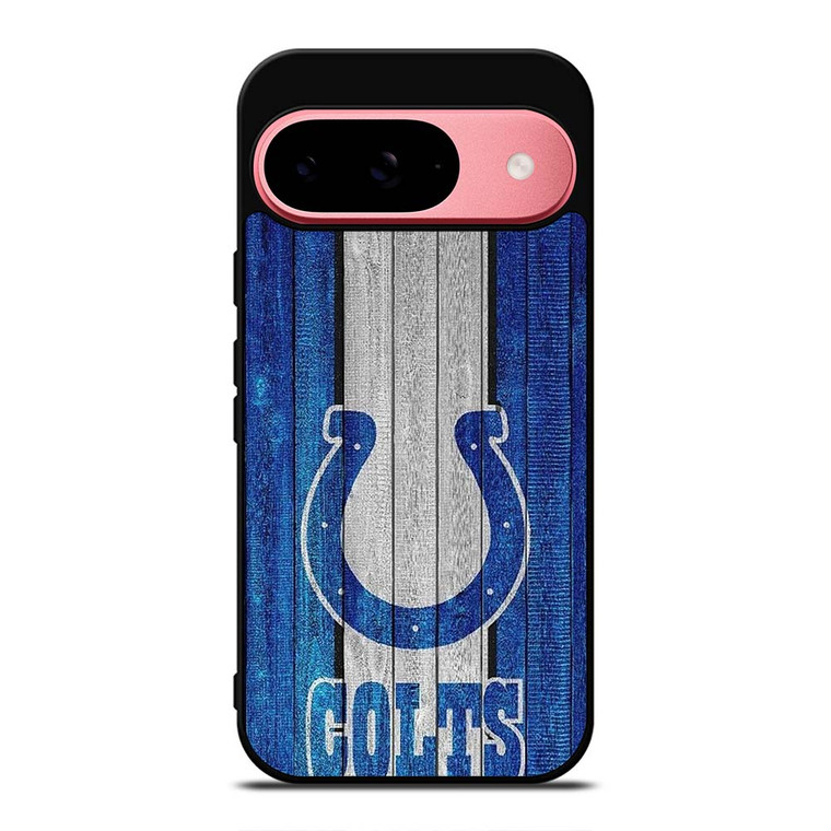 INDIANAPOLIS COLTS WOOD LOGO Google Pixel 9 Case Cover