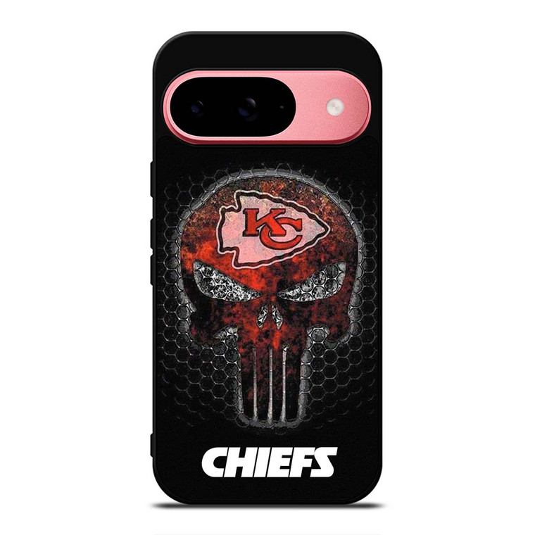 KANSAS CITY CHIEFS THE PUNISHER LOGO Google Pixel 9 Case Cover
