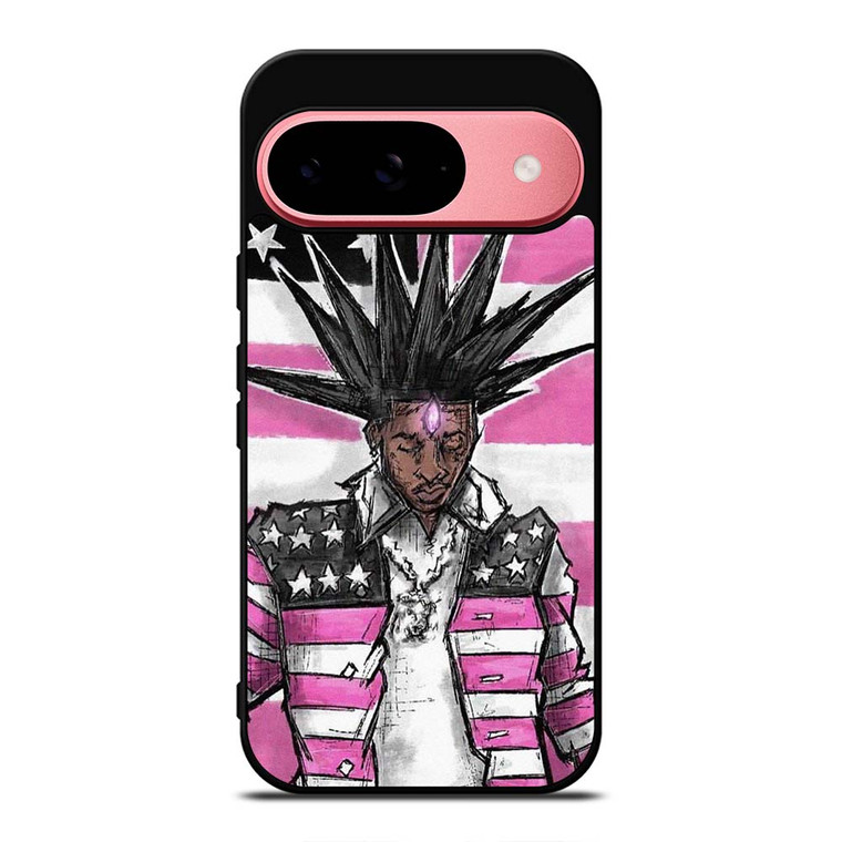 LIL UZI VERT RAPPER PINK TAPE Google Pixel 9 Case Cover