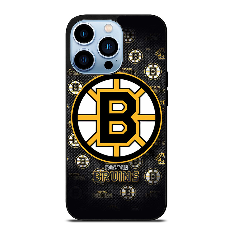 BOSTON BRUINS HOCKEY TEAM LOGO iPhone 13 Pro Max Case Cover