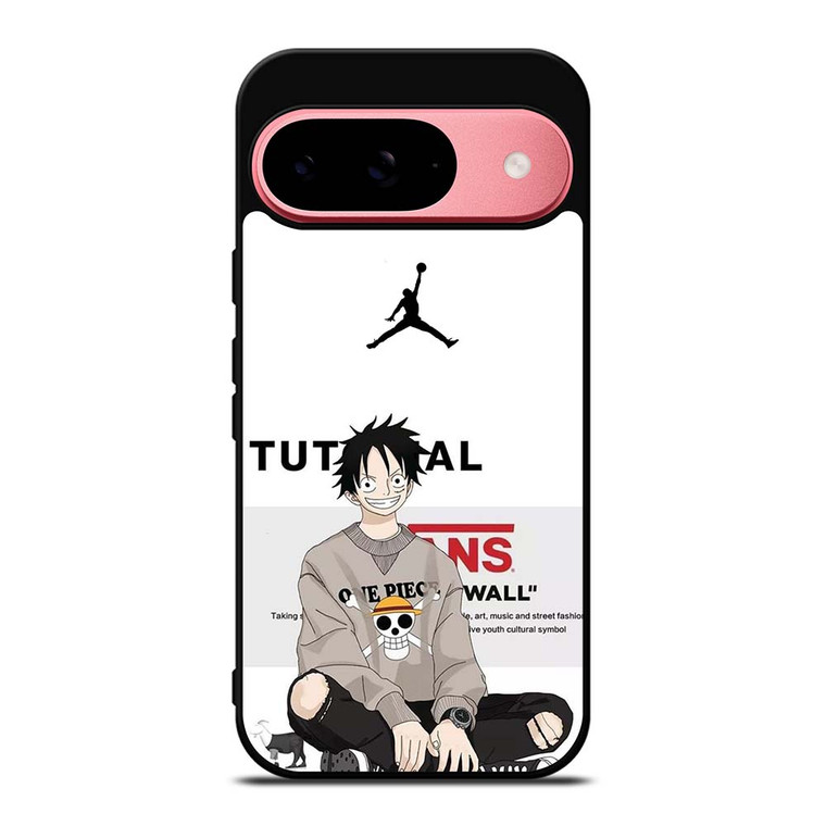 LUFFY D MONKEY ONE PIECE AIR JORDAN Google Pixel 9 Case Cover