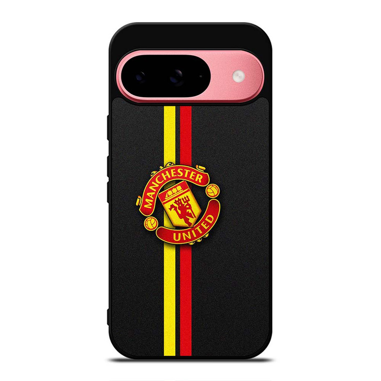 MANCHESTER UNITED STRIPE LOGO Google Pixel 9 Case Cover