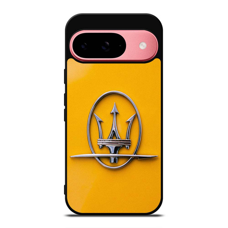 MASERATI YELLOW EMBLEM Google Pixel 9 Case Cover
