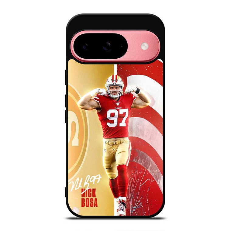 NICK BOSA SAN FRANCISCO 49ERS FOOTBALL Google Pixel 9 Case Cover NICK BOSA SAN FRANCISCO 49ERS FOOTBALL Google Pixel 9 Case Cover