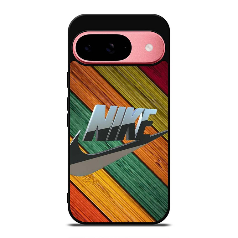 NIKE 3D WOOD LOGO Google Pixel 9 Case Cover