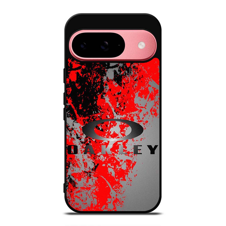 OAKLEY GLASSES RED BLACK LOGO Google Pixel 9 Case Cover