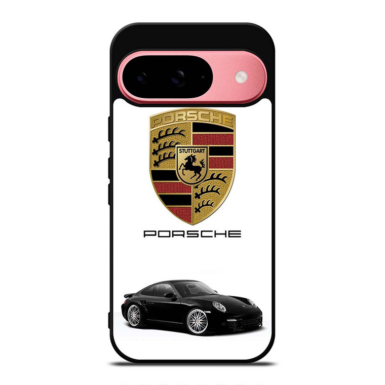 PORSCHE 911 CHECKERED EMBLEM Google Pixel 9 Case Cover