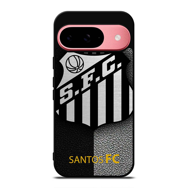 SANTOS FC FOOTBALL LEATHER LOGO Google Pixel 9 Case Cover