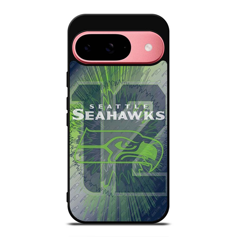 SEATTLE SEAHAWKS FOOTBALL 12 MAN LOGO Google Pixel 9 Case Cover