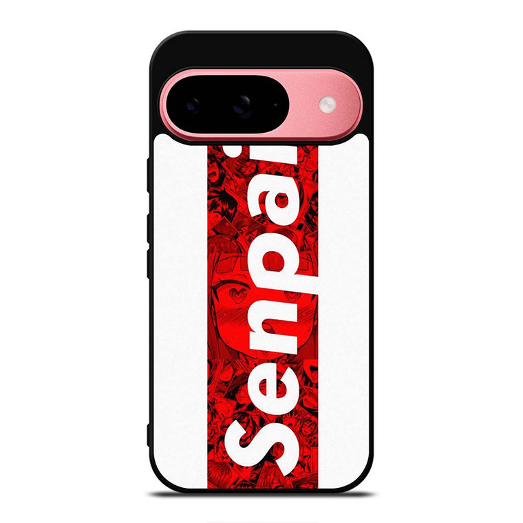 SENPAI ANIME STRIPE LOGO Google Pixel 9 Case Cover