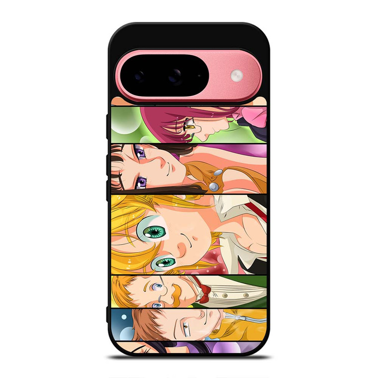 SEVEN DEADLY SINS ALL CHARACTERS COLLAGE Google Pixel 9 Case Cover SEVEN DEADLY SINS ALL CHARACTERS COLLAGE Google Pixel 9 Case Cover