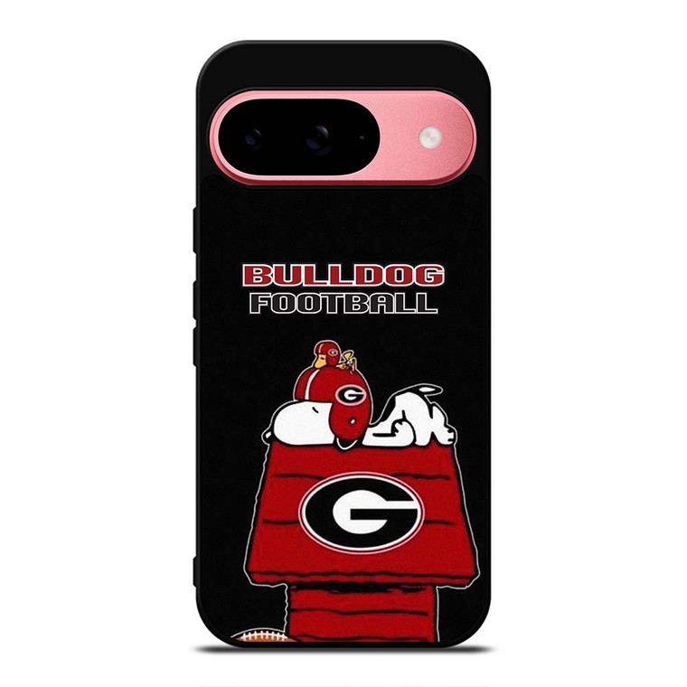 SNOOPY GEORGIA BULLDOGS FOOTBALL Google Pixel 9 Case Cover