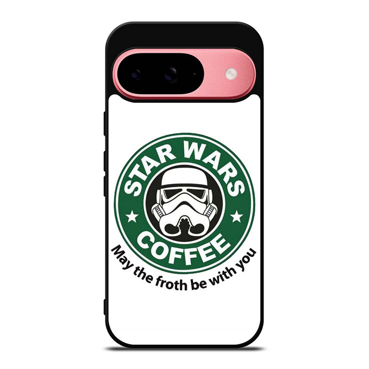 STARBUCKS COFFEE STAR WARS MAY THE FROTH BE WITH YOU Google Pixel 9 Case Cover