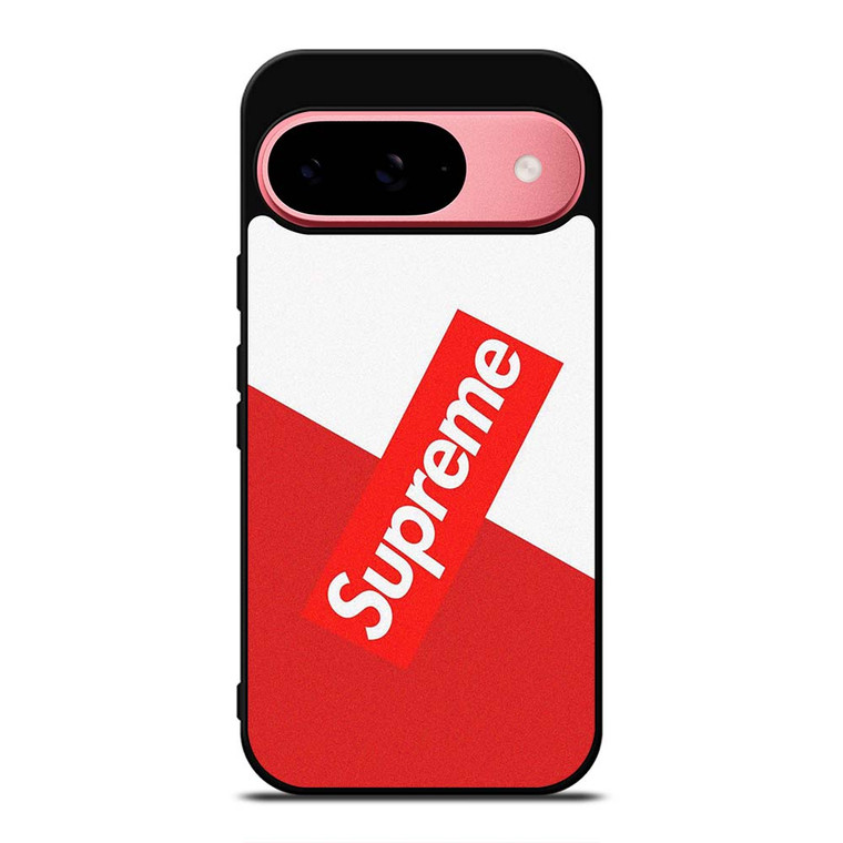 SUPREME SLICED LOGO Google Pixel 9 Case Cover
