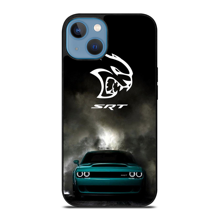 DODGE CHALLENGER SRT CAR EMBLEM iPhone 13 Case Cover