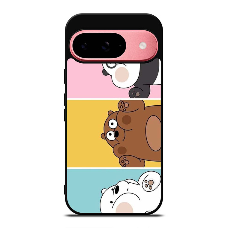 WE BARE BEARS CUTE COLLAGE Google Pixel 9 Case Cover
