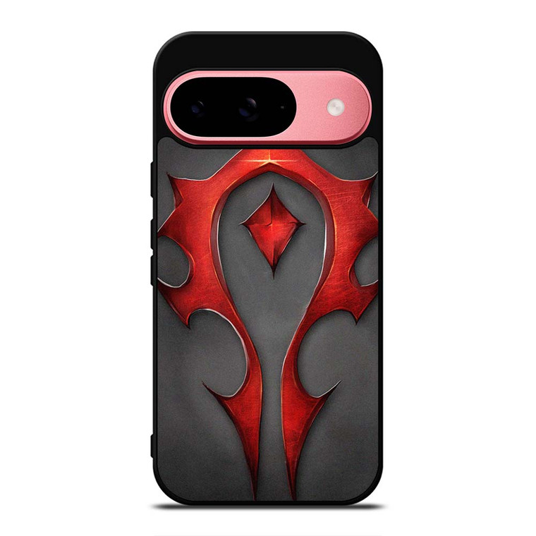 WORLD OF WARCRAFT HORDE LOGO Google Pixel 9 Case Cover