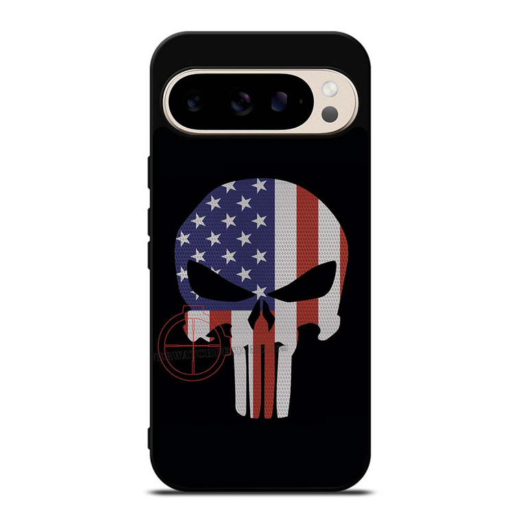 AMERICAN FLAG PUNISHER Google Pixel 9 Pro Case Cover
