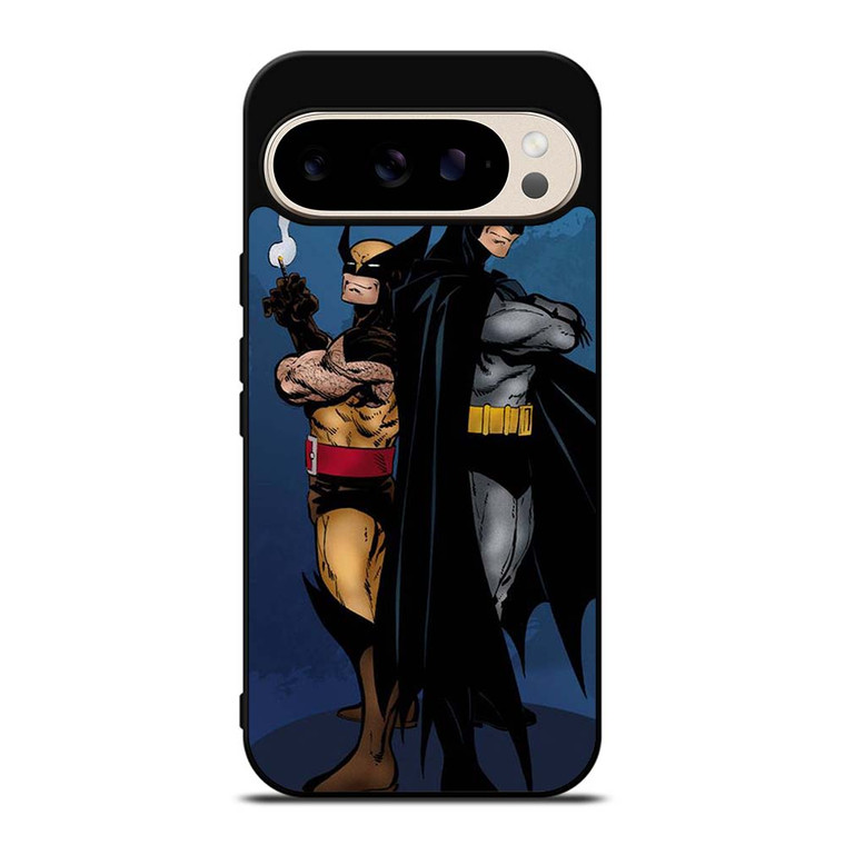 BATMAN AND WOLVERINE ART Google Pixel 9 Pro Case Cover