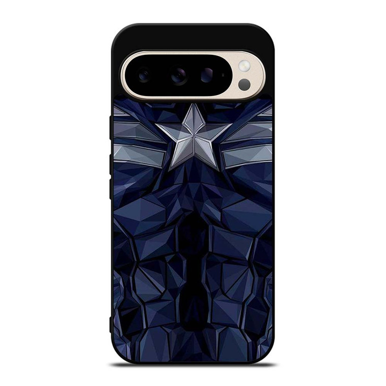 CAPTAIN AMERICA BODY ARMOUR SUIT Google Pixel 9 Pro Case Cover