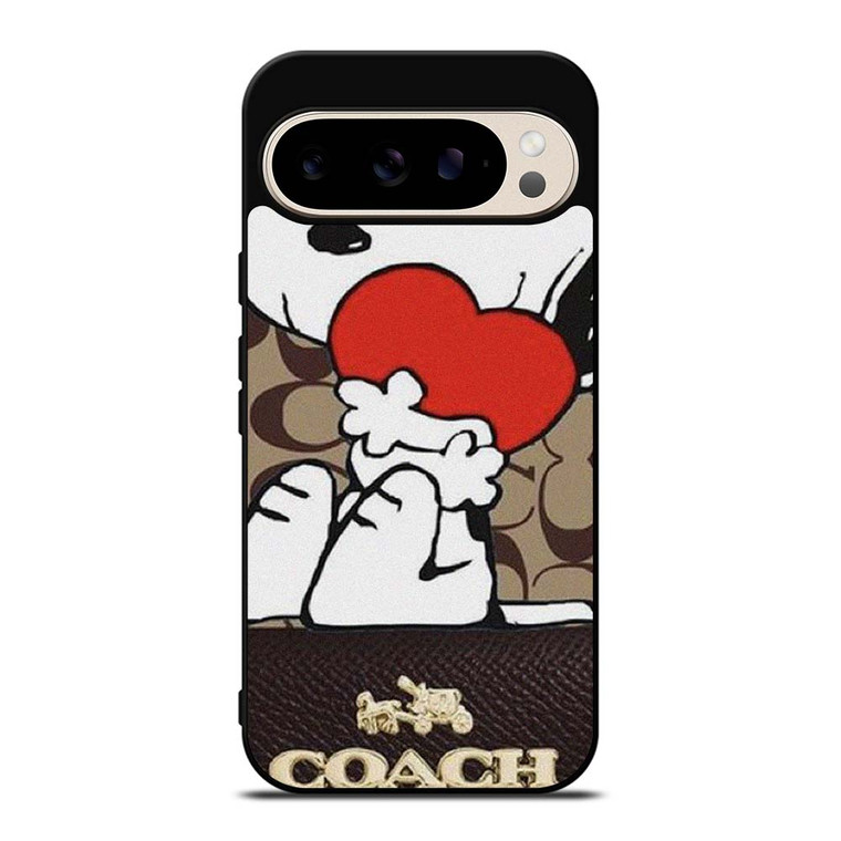 COACH NEW YORK SNOOPY Google Pixel 9 Pro Case Cover