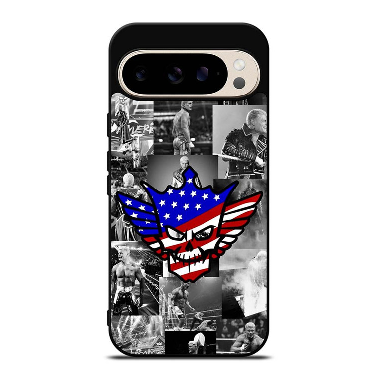 CODY RHODES WWE COLLAGE Google Pixel 9 Pro Case Cover
