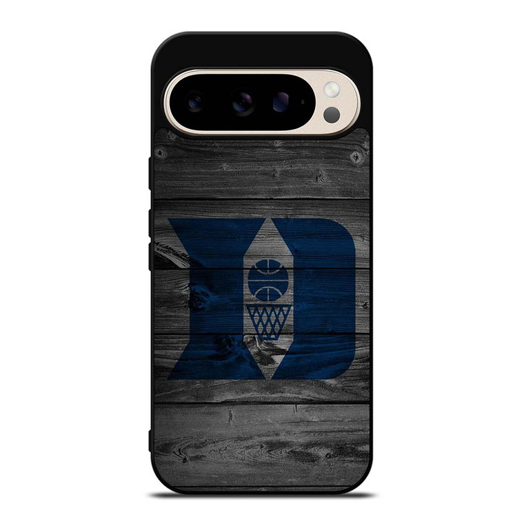 DUKE BLUE DEVILS BASKETBALL WOOD LOGO Google Pixel 9 Pro Case Cover