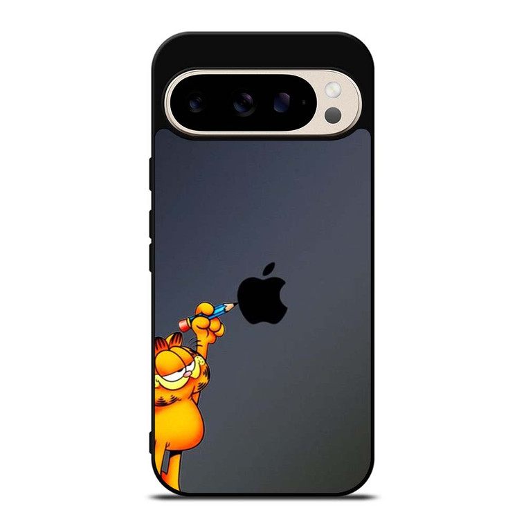 GARFIELD CAT APPLE LOGO Google Pixel 9 Pro Case Cover