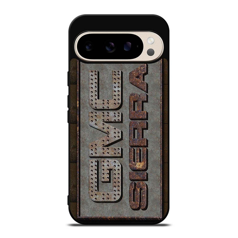 GMC SIERRA RUSTY METAL LOGO Google Pixel 9 Pro Case Cover