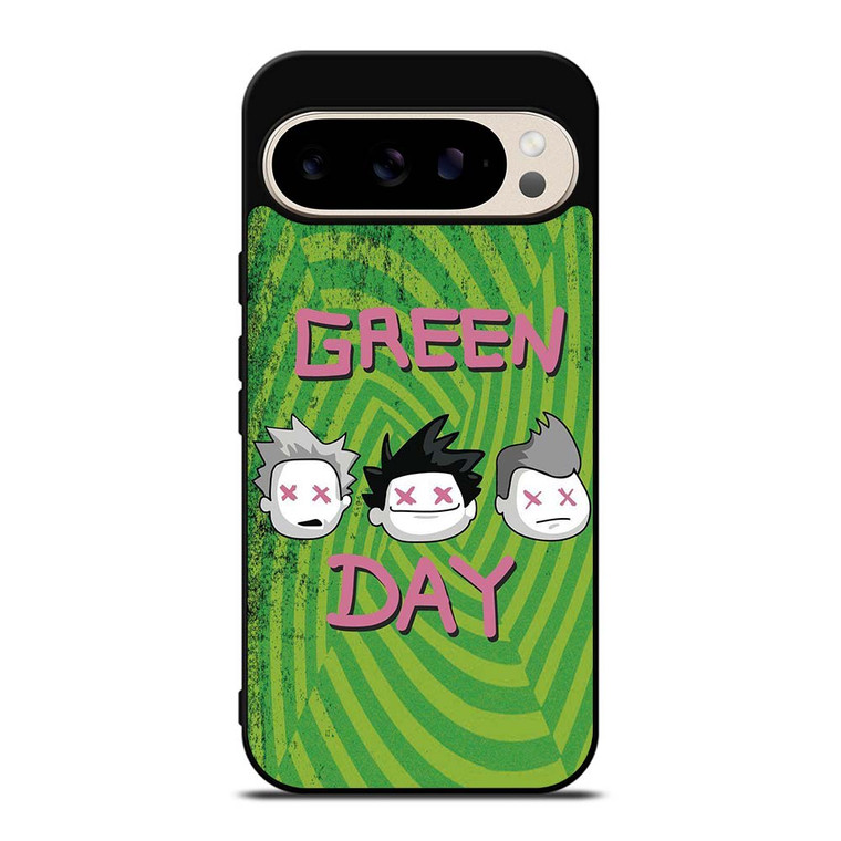GREEN DAY ROCK BAND CARTOON ICON Google Pixel 9 Pro Case Cover