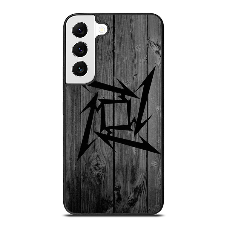 METALLICA METAL BAND WOOD ICON  Samsung Galaxy S22 Case Cover
