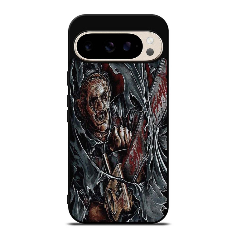 LEATHERFACE TEXAS CHAINSAW MASSACRE SCARY Google Pixel 9 Pro Case Cover