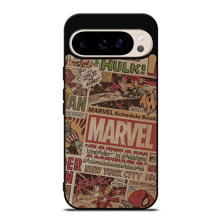 MARVEL COMICS AVENGERS Google Pixel 9 Pro Case Cover