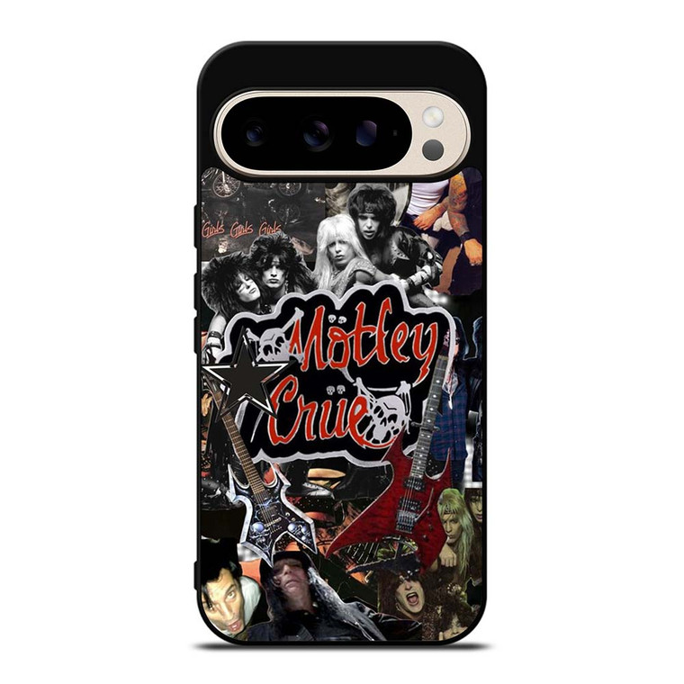 MOTLEY CRUE BAND COLLAGE Google Pixel 9 Pro Case Cover
