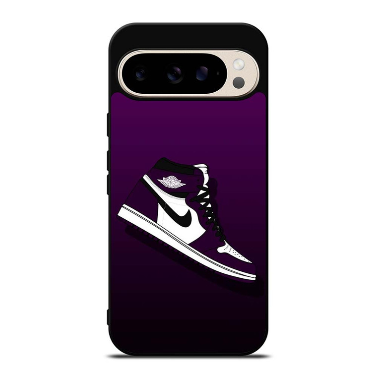NIKE AIR JORDAN PURPLE LOGO Google Pixel 9 Pro Case Cover