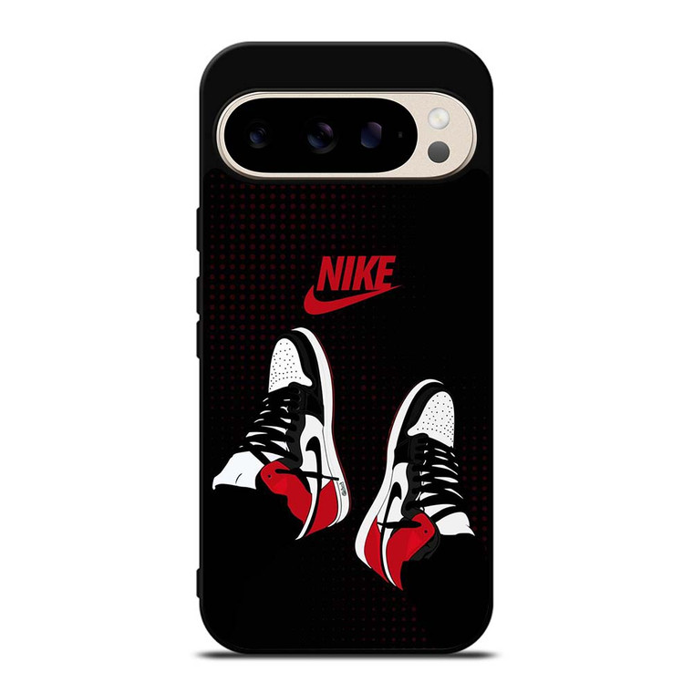 NIKE AIR JORDAN RETRO 1 RED Google Pixel 9 Pro Case Cover NIKE AIR JORDAN RETRO 1 RED Google Pixel 9 Pro Case Cover
